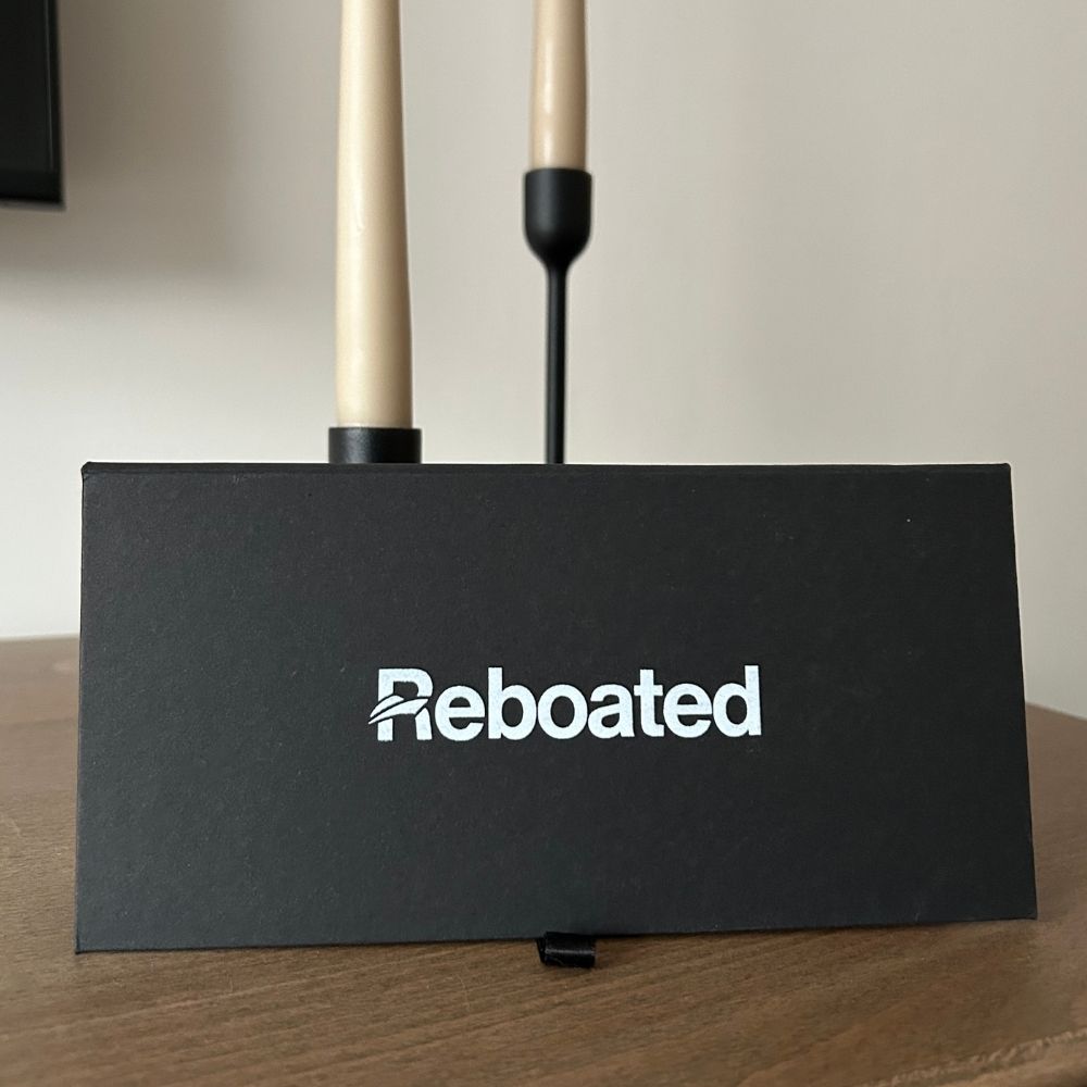 Kártyatartó boríték - Prémium, matt fekete